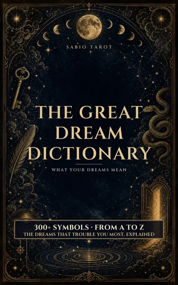 Cover of The Great Dream Dictionary: What Your Dreams Mean: Hundreds of Symbols from A to Z to Interpret Your Dreams, Decode Your Nightmares, and Know Yourself Better