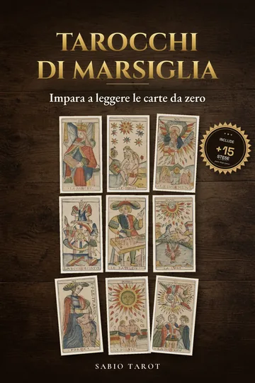 Copertina di Tarocchi di Marsiglia: Impara a leggere le carte da zero